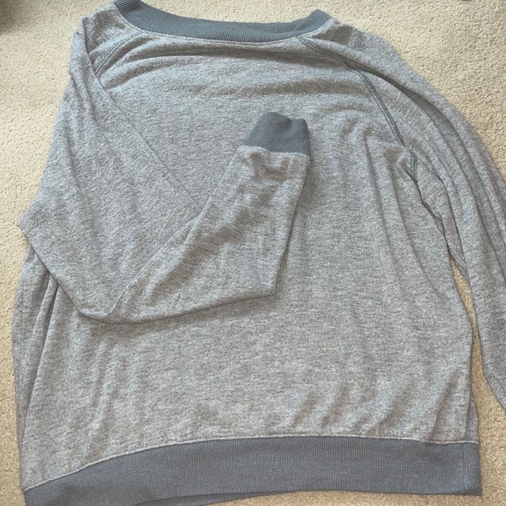 Grey soft sweater